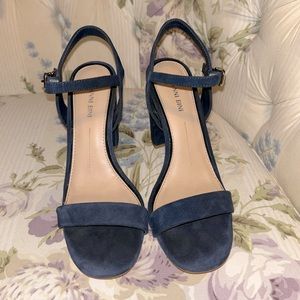 Navy Blue Strapy Sandals